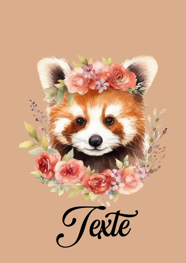 Renard - Fleurs