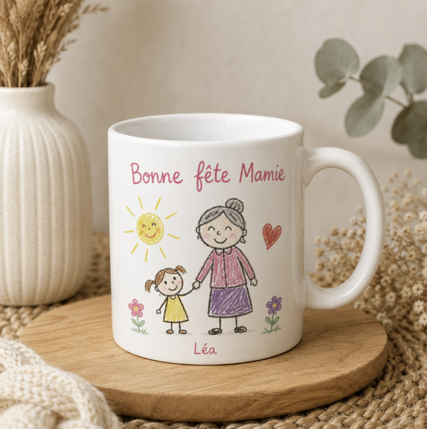 Mug personnalisé sur mesure – Photo, dessin et texte