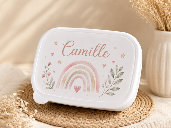 Boîte à goûter personnalisée