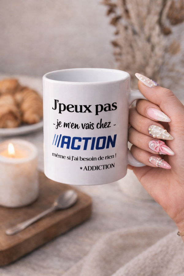 Mug ACTION – Cadeau original