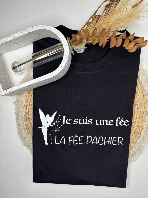 👕 Tee-shirt - Manches courtes - Col Rond - La fée pachier