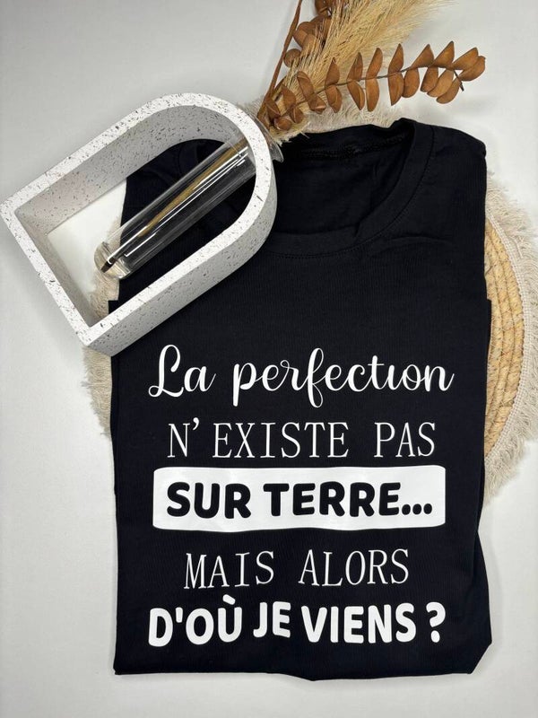 👕 Tee-shirt - Manches courtes - Col Rond - La perfection