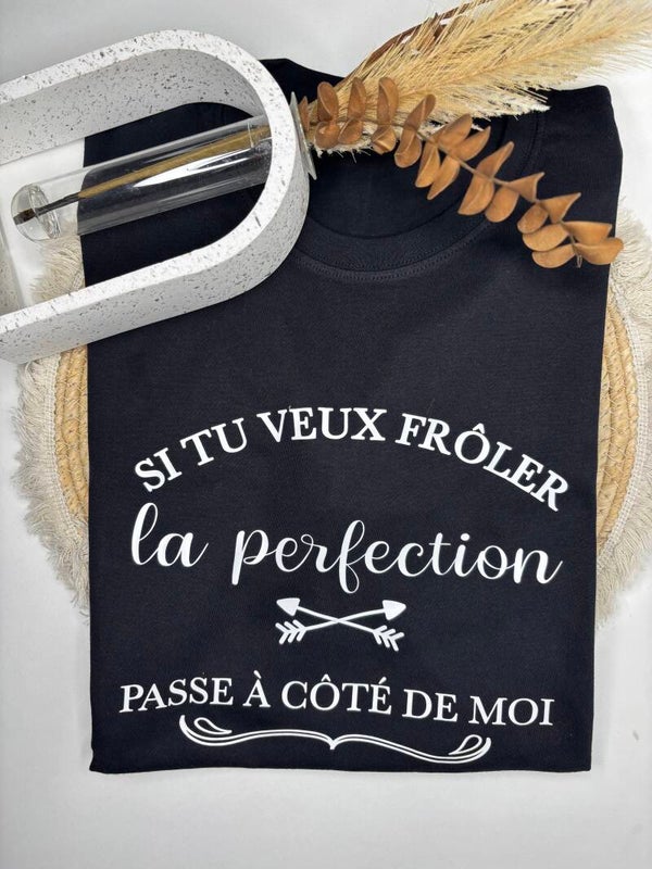👕 Tee-shirt - Manches courtes - Col Rond - Frôler la perfection