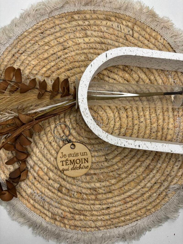 ❤️ Porte-clés en forme de rond