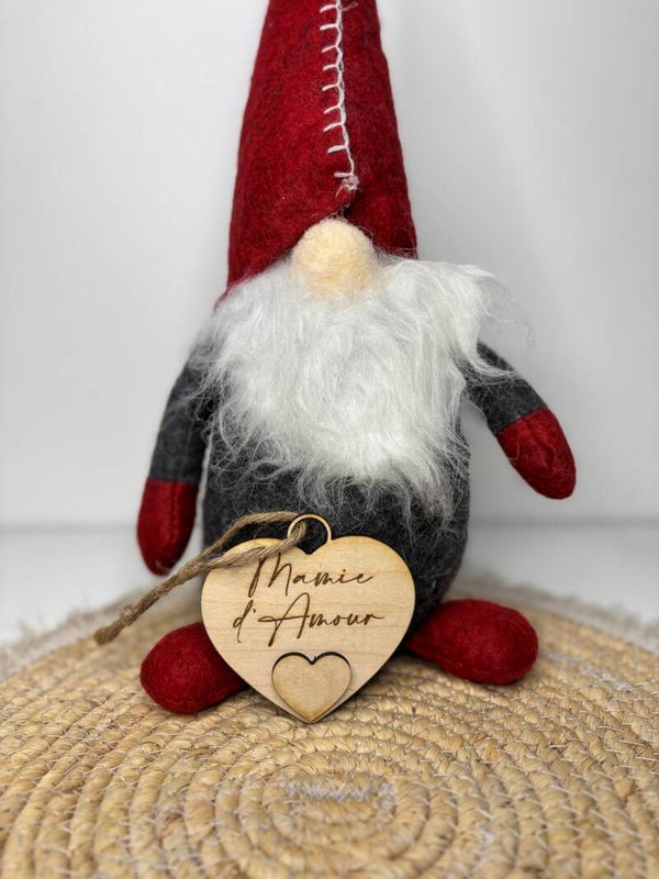 🎄 Boules de Noël en Bois - 3D - Mamie d'Amour
