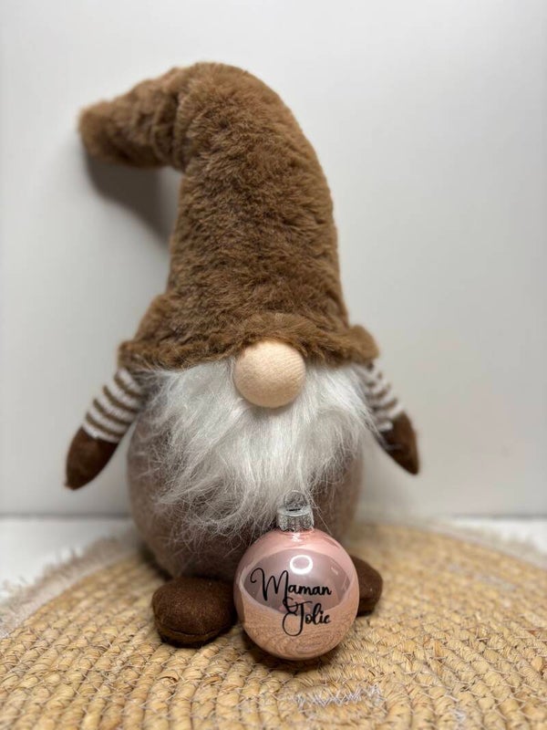 🎄 Boules de Noël 6 cm - Maman Jolie