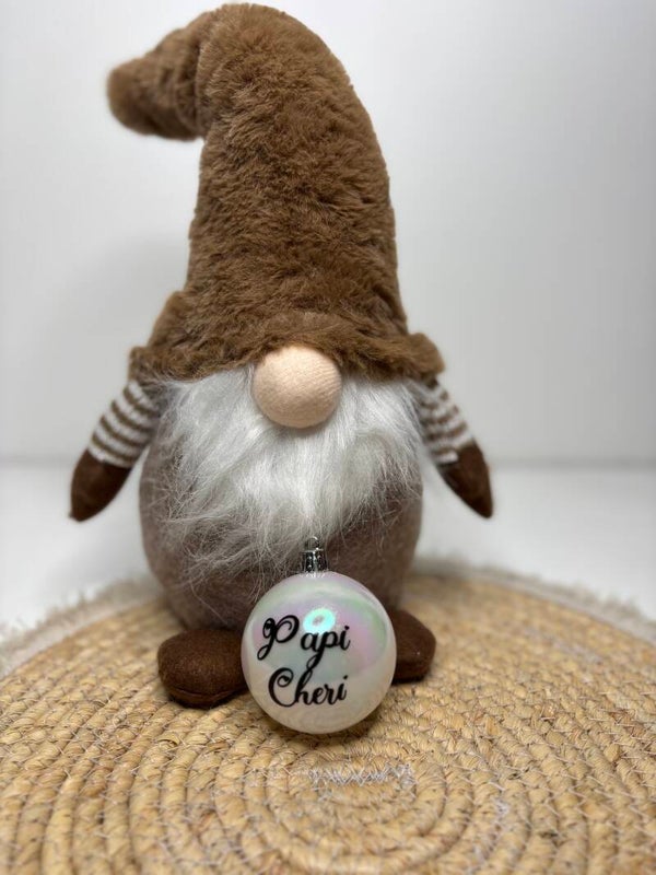 🎄 Boules de Noël 6 cm - Papi Cheri