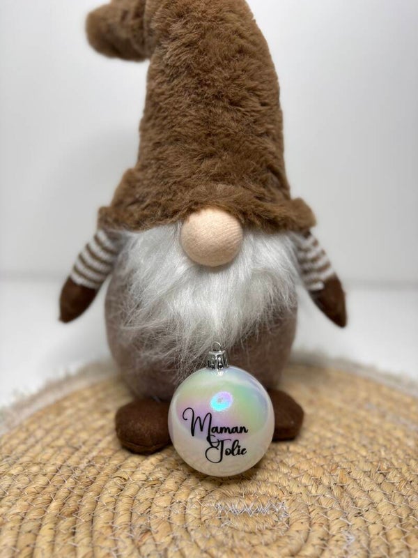 🎄 Boules de Noël 6 cm - Maman Jolie