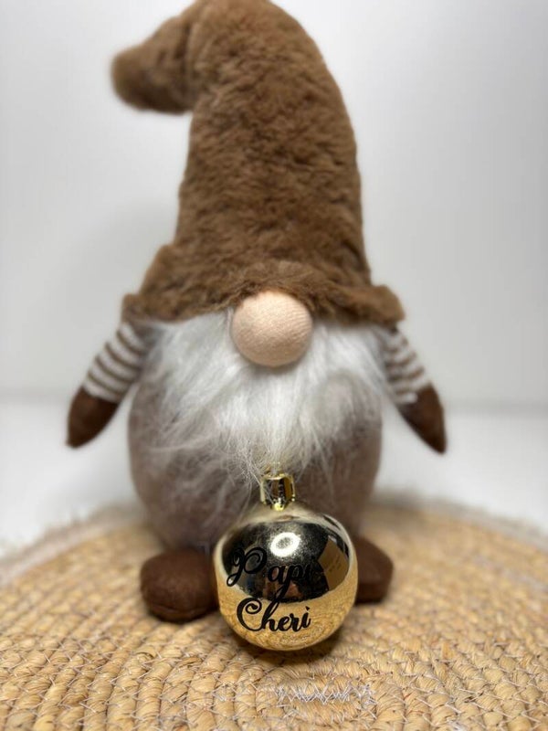 🎄 Boules de Noël 6 cm - Papi Cheri