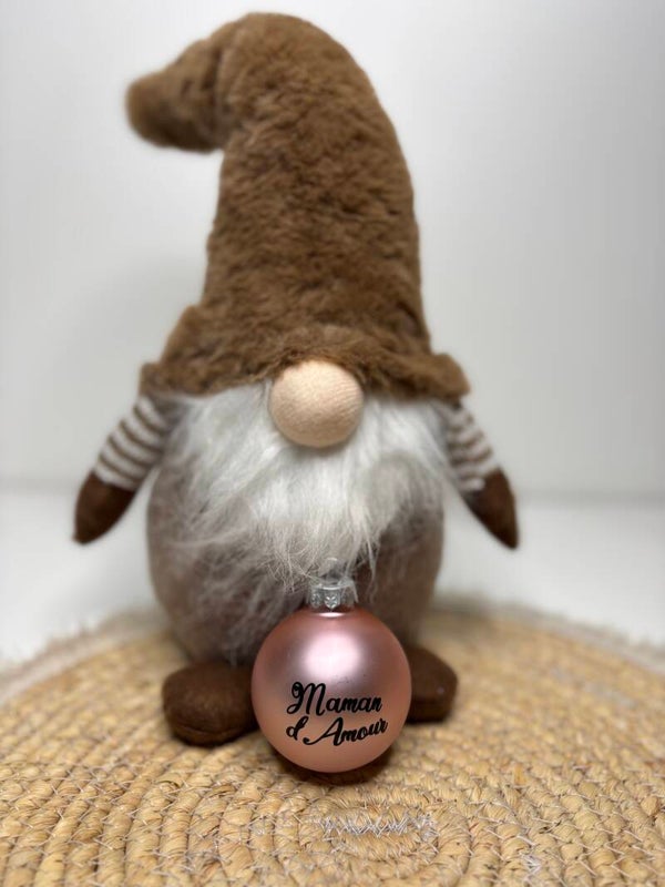 🎄 Boules de Noël 6 cm - Maman d'Amour