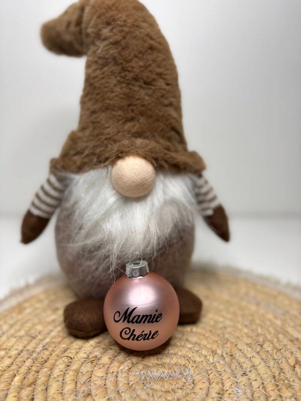 🎄 Boules de Noël 6 cm - Mamie Cherie