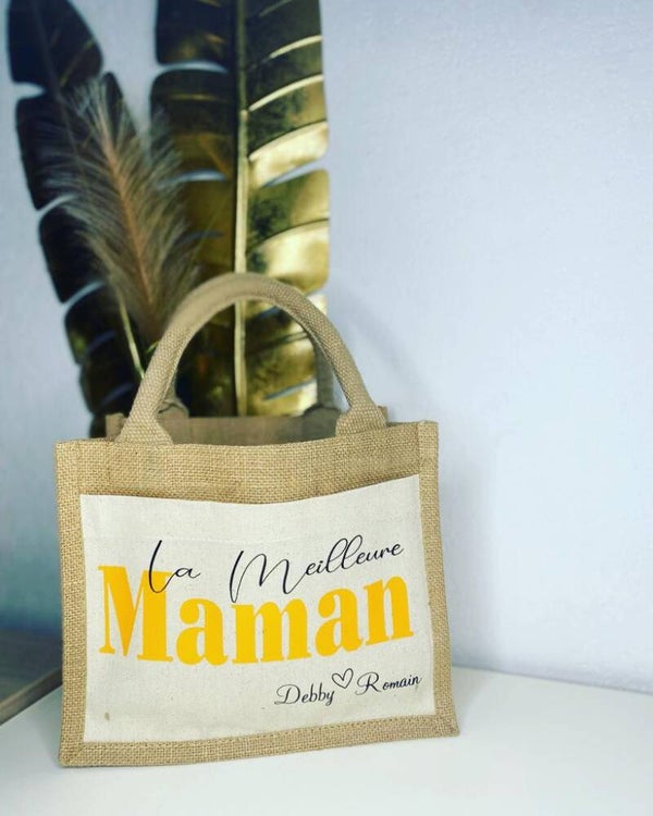 Sac toile de jute - Mini format