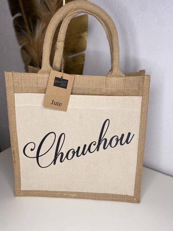 Sac toile de jute - Moyen format