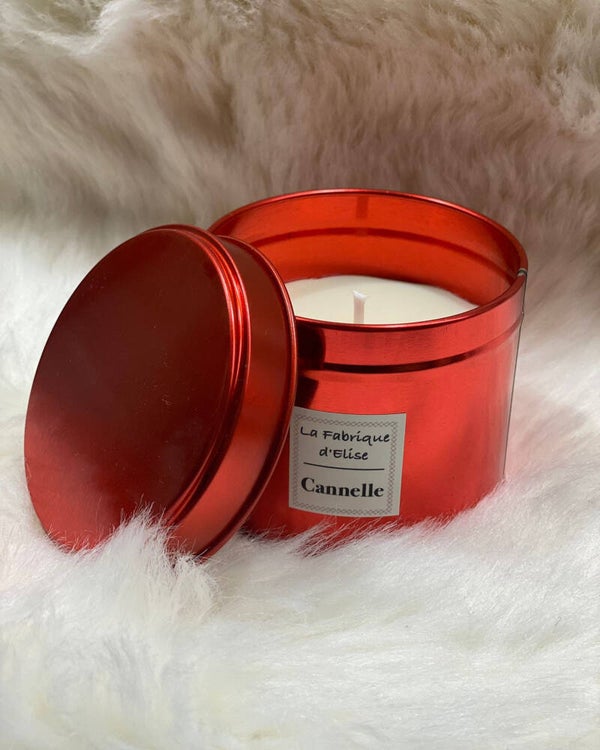 Bougie pot en alu refermable - 180 gr