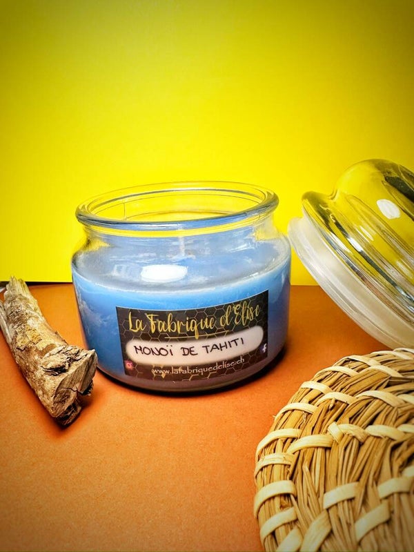 Bougie pot en verre refermable 220gr