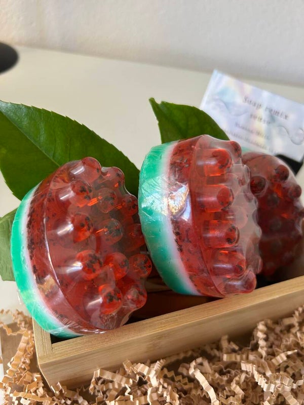 Wassermelone Massageseife