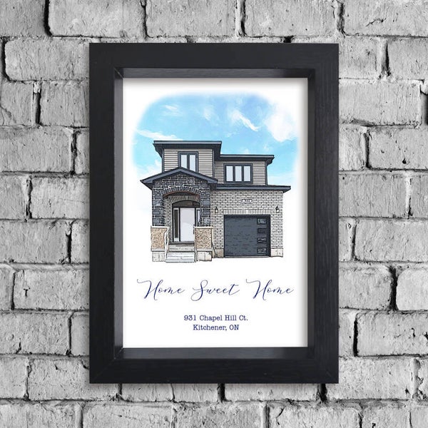 Digital House Portrait