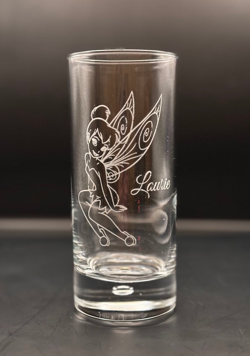 Verre à cocktail "Fée Clochette" à personnaliser