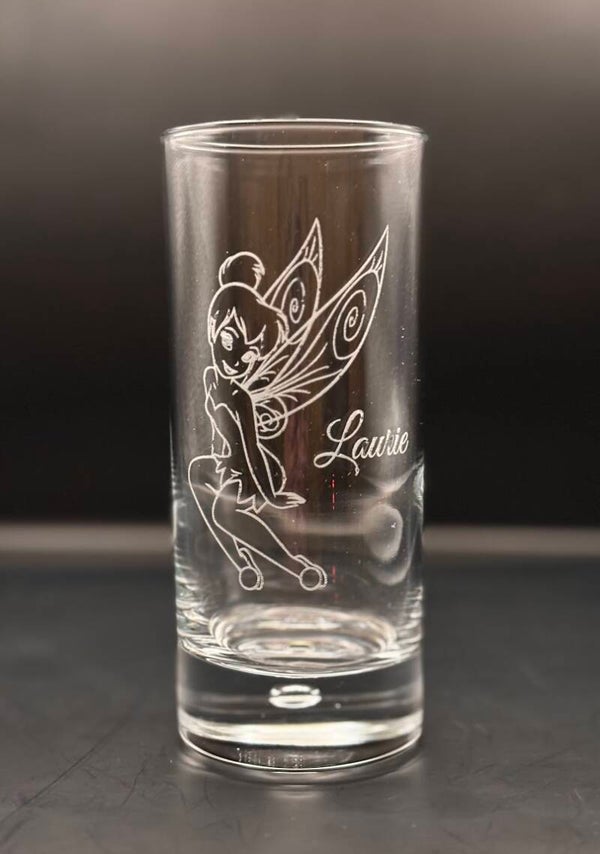 Verre à cocktail "Fée Clochette" à personnaliser