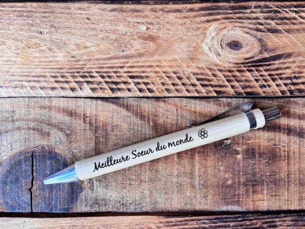 Stylo "Meilleure soeur du monde"