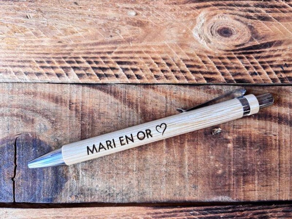 Stylo "Mari en or"