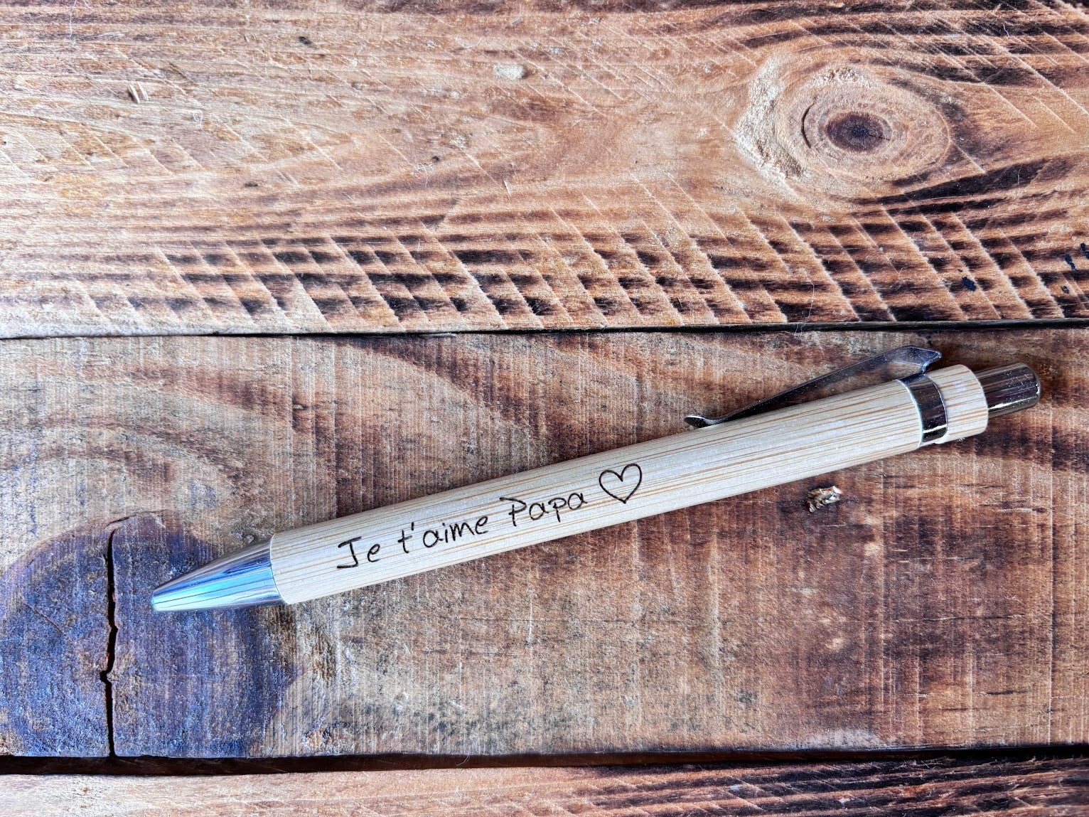 Stylo "je t'aime Papa"