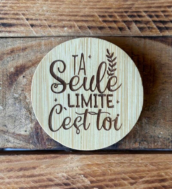 Décapsuleur à bière "ta seule limite c'est toi"