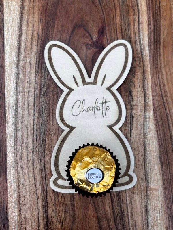 Lapin de Pâques (ferrero) 1, à personnaliser