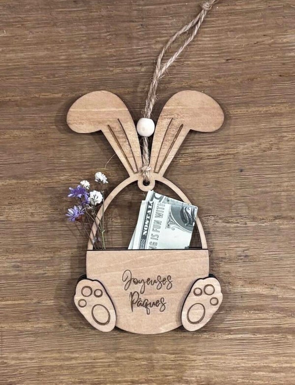 Porte billet de Pâques Oeuf 2