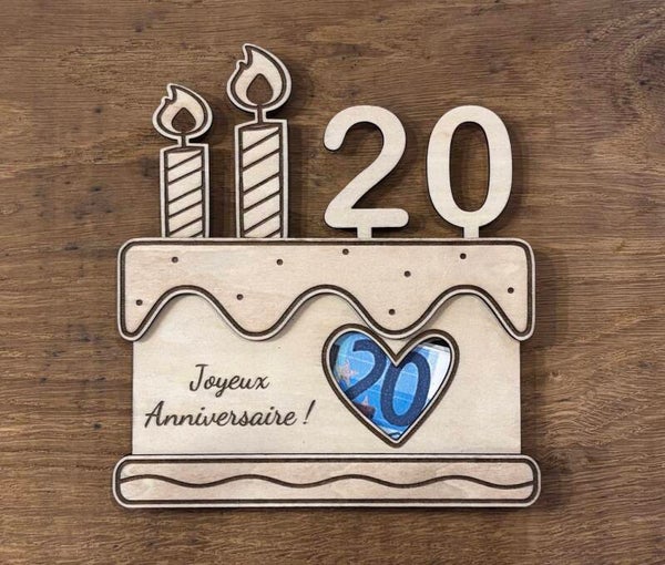 enveloppe anniversaire "Joyeux anniversaire"