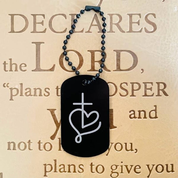 Porte-clés chrétien modèle 1