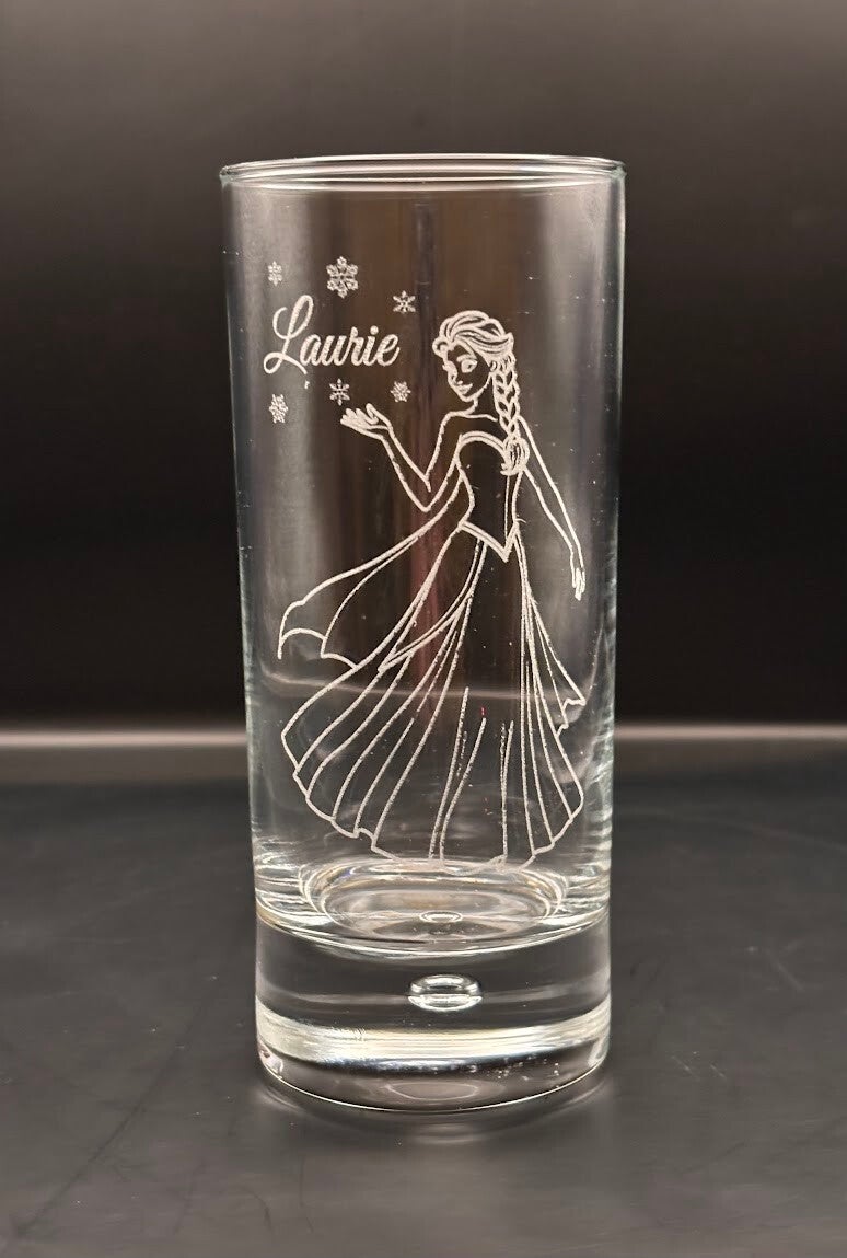 Verre à cocktail "Reine des Neiges" à personnaliser