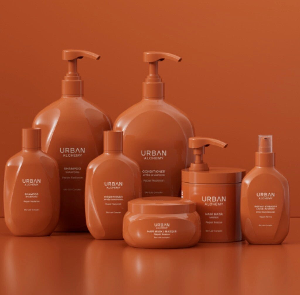 Urban Alchmy Repair Radiance shampoo