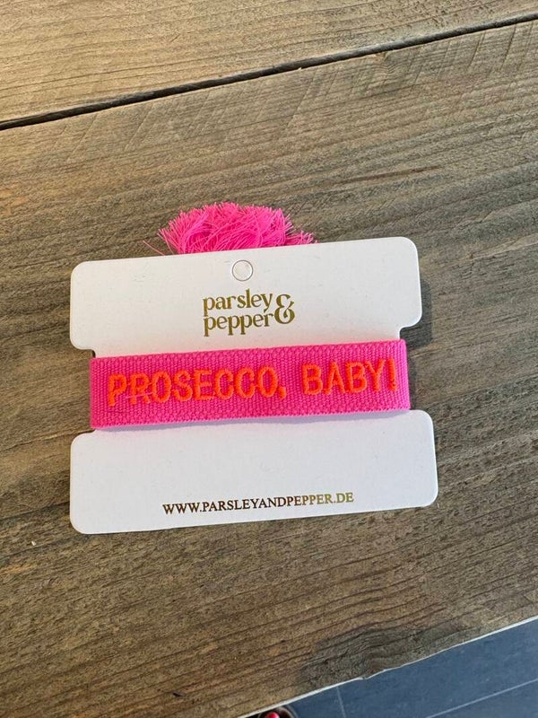 Armband Prosecco Baby Roos