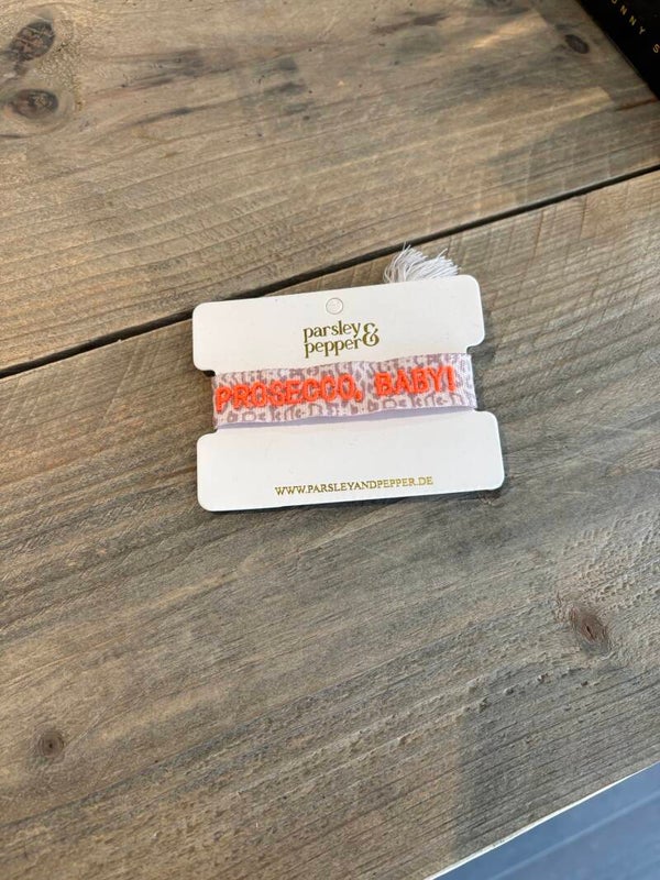 Armband Prosecco Baby Tijger