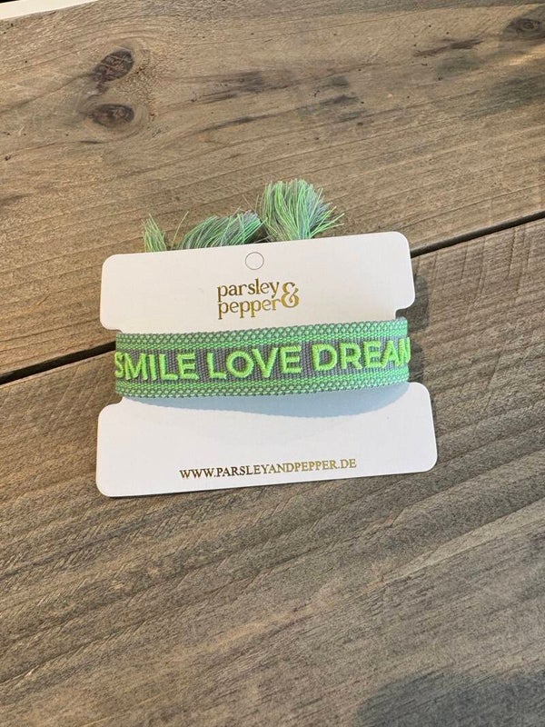 Armband Smile Love Dream