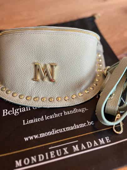 Modieux Madame bag Valentina licht groen/blauw