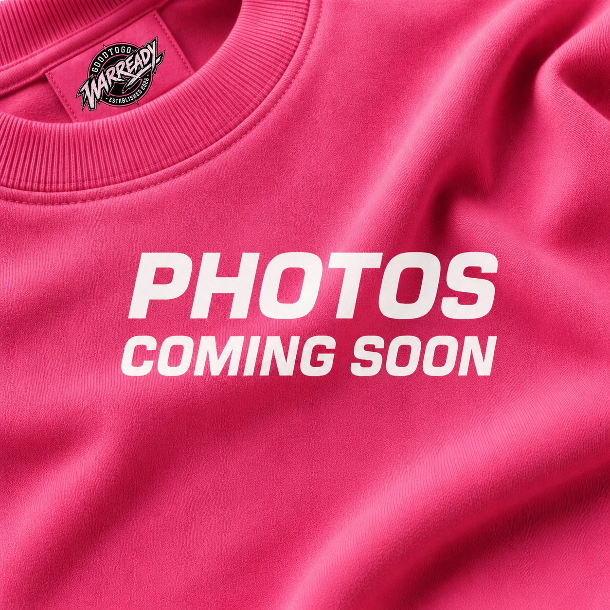PRE ORDER l WARREADY Pink Premium Crewneck