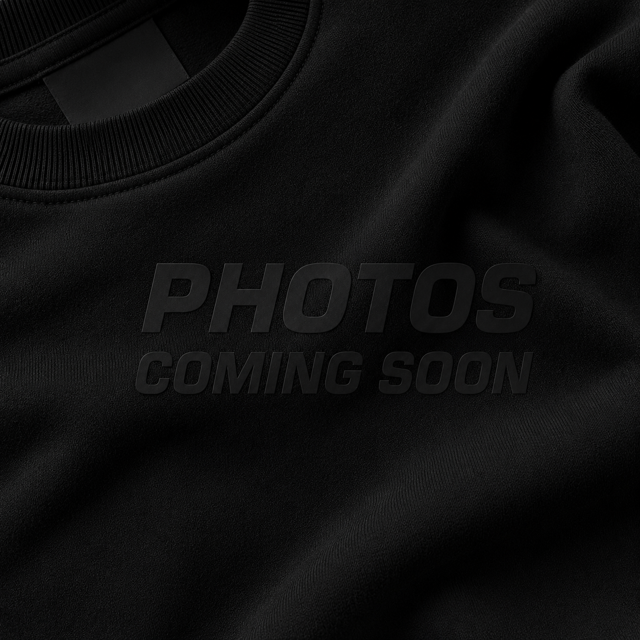 PRE ORDER l WARREADY Black on Black Premium Crewneck