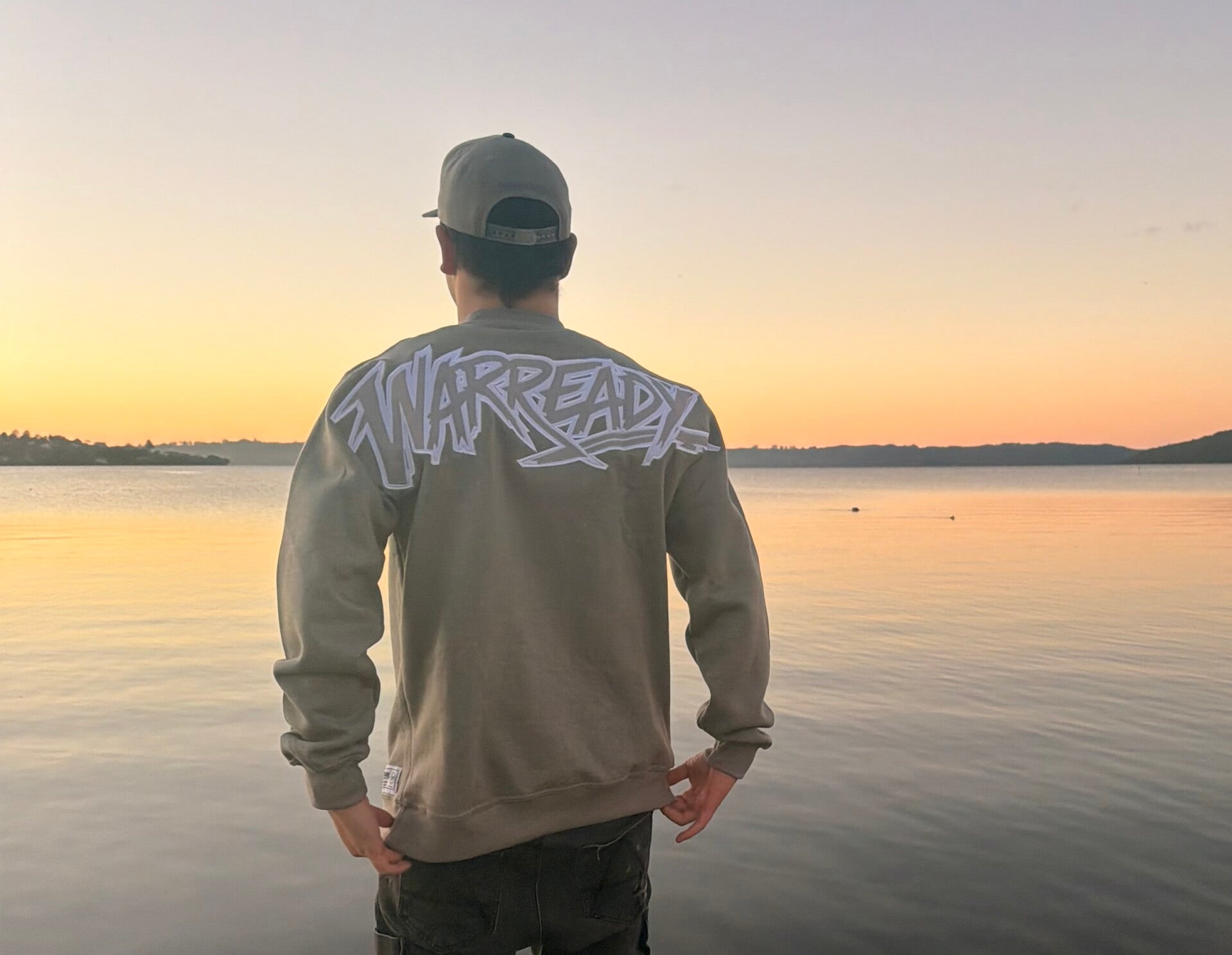 PRE ORDER l WARREADY Grey Premium Crewneck