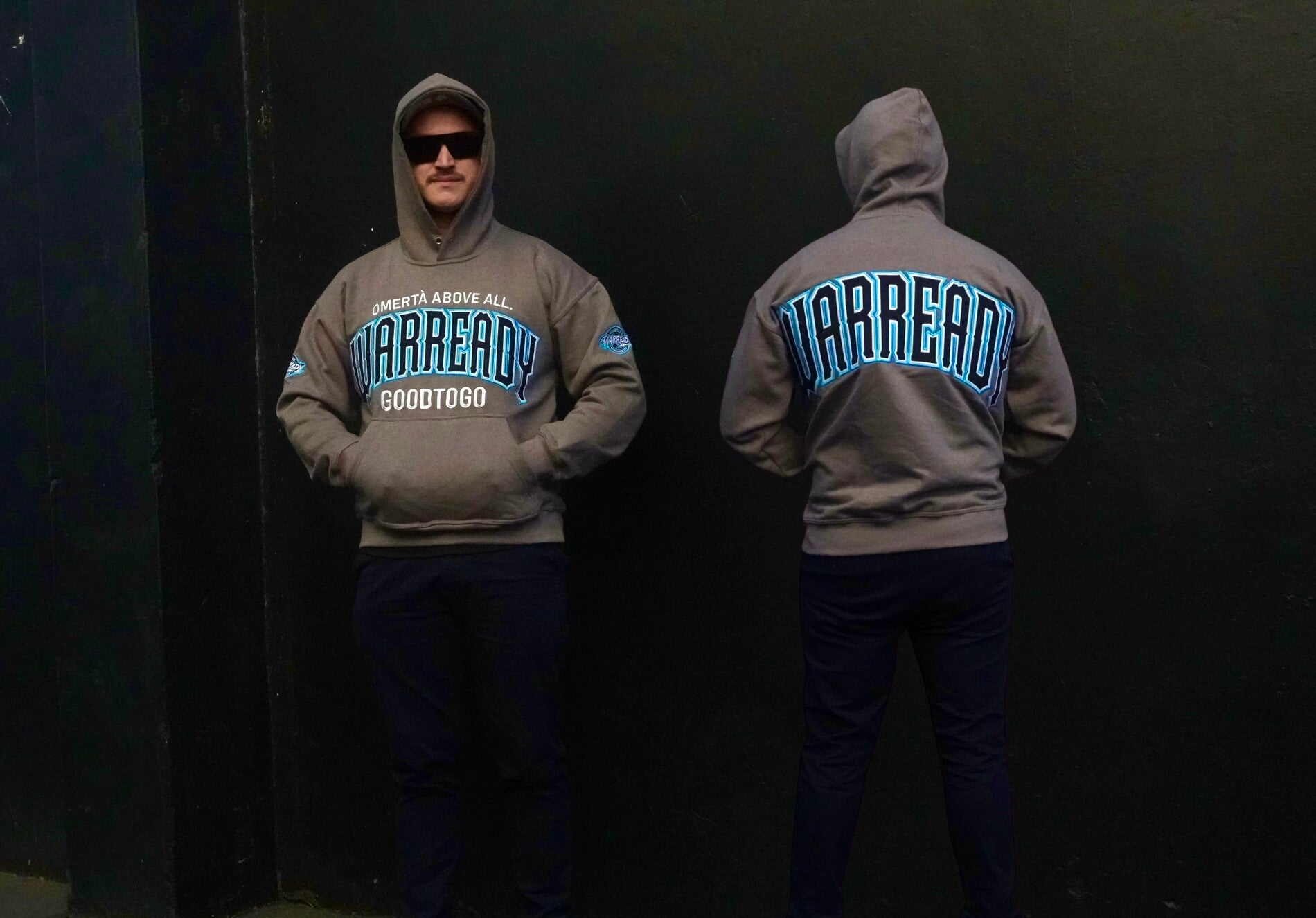 OMERTÀ ABOVE ALL  Heavyweight hoody