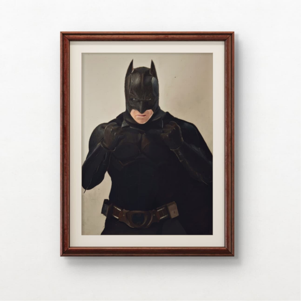 Batman ( Batman Begins) - colored pencils