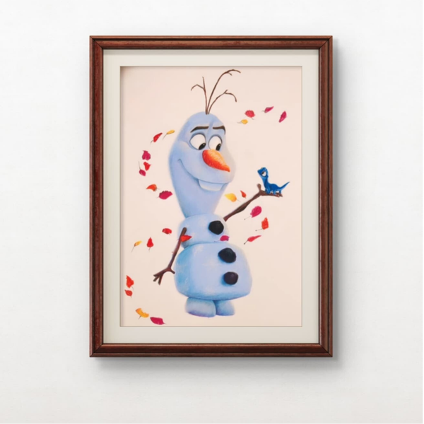 Olaf-Colored pencils