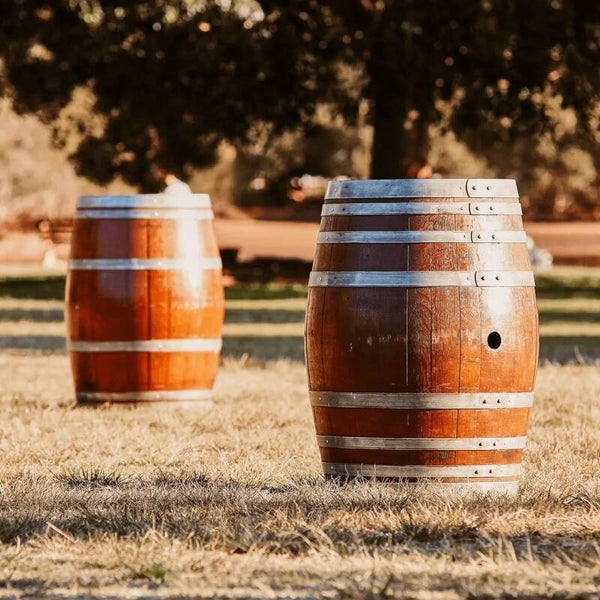 Full size wine barrel
