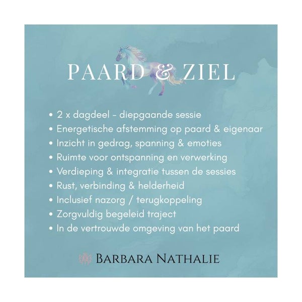 Paard en Ziel - Midden afstand