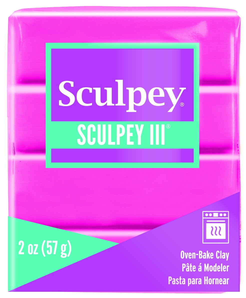 Sculpey III -- Hot Pink (503)