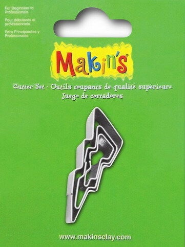 Stainless Steel Cutter Lightning bold 3 PC Set (36034MC)