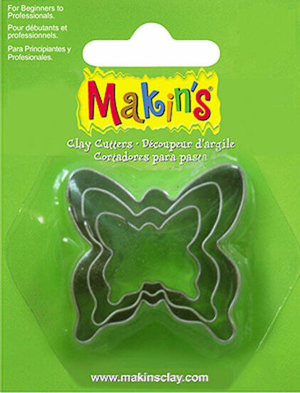 Stainless Steel Cutter Butterfly 3 PC Set (36009MC)