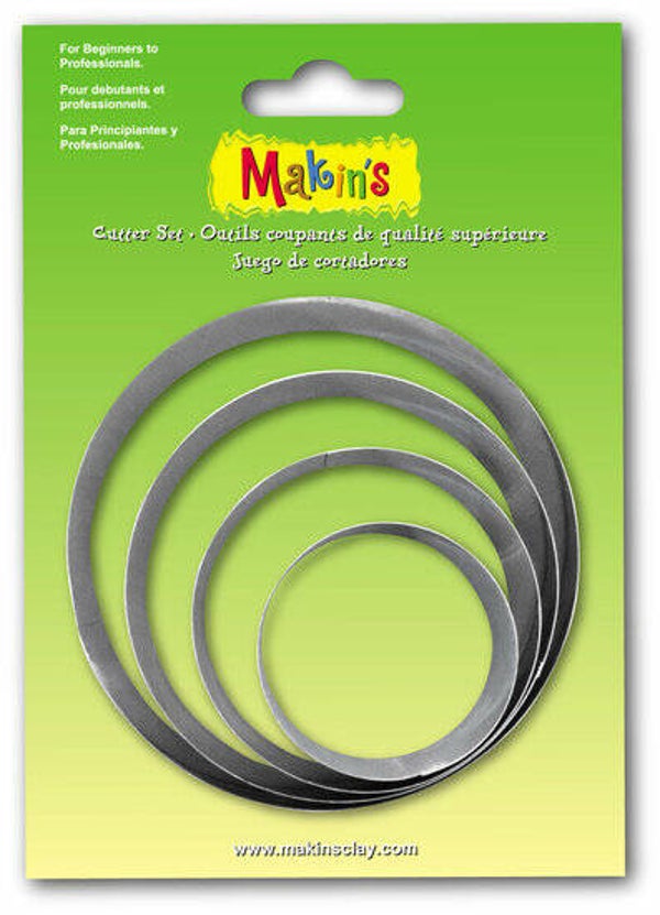 Stainless Steel Cutter Round 4 PC Set (36501MC)