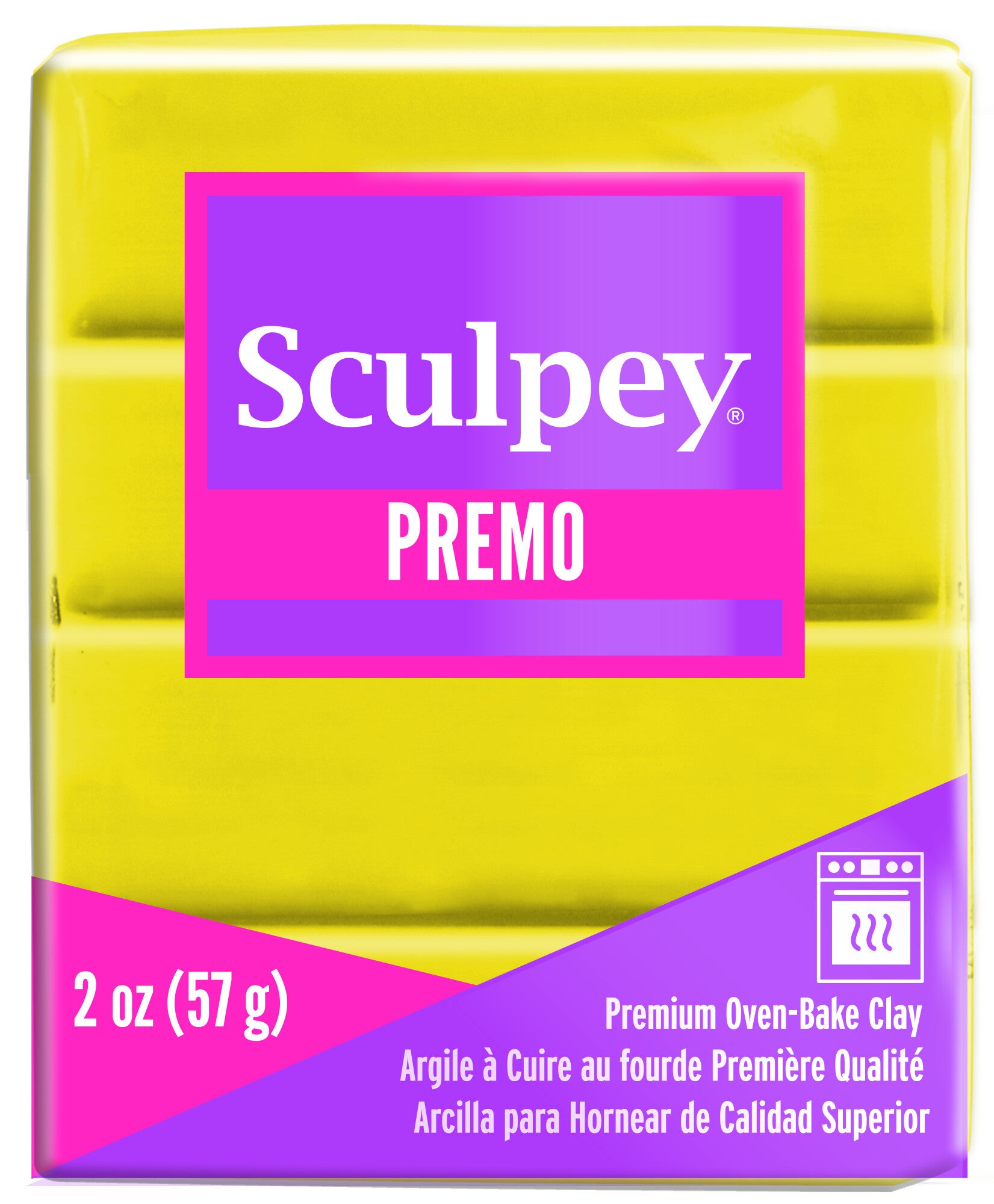 Sculpey Premo -- Cadmium Yellow Hue (5572)